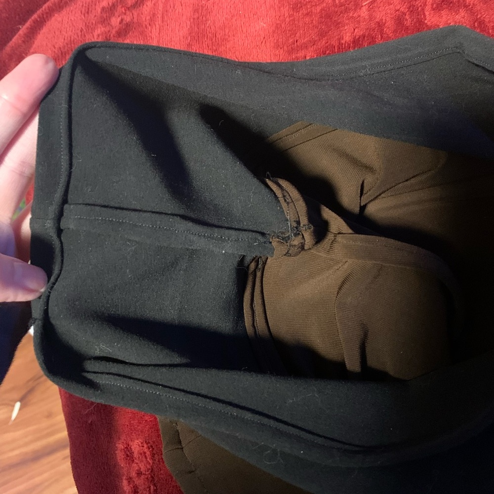 Brown and black strapless top - Picture 4 of 4